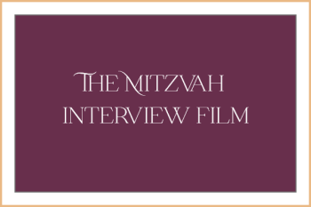 The Mitzvah Interview Film